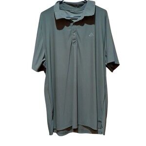 Men's Haimont Olive Green Polyester 2xl Polo Shirt UPF 50+